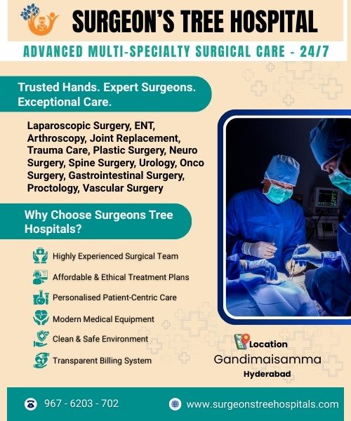 Fracture Treatment Hospital in Hyderabad | Expert Orthopedic Care – Surgeons Tree Hospitals