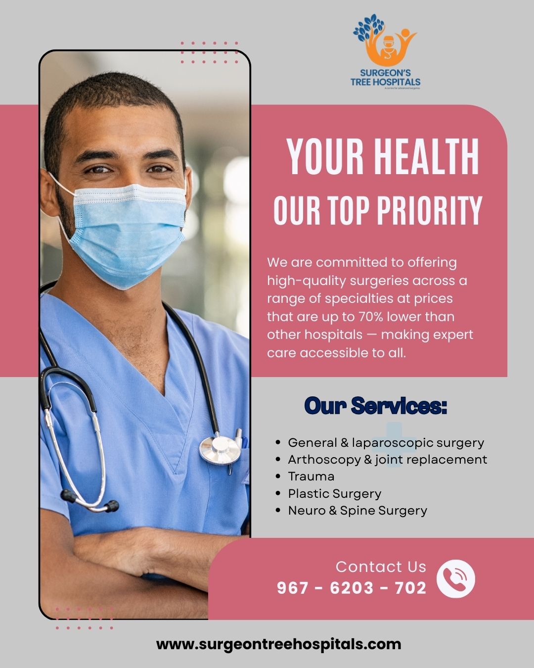 Top Hospitals for Surgery in Hyderabad | Advanced Surgical Care – Surgeons Tree Hospitals