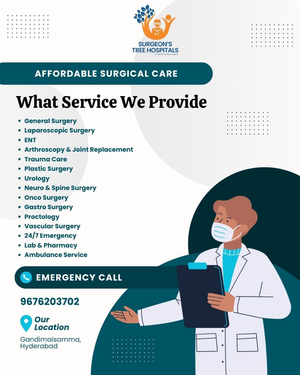 Multi-Specialty Surgical Hospital Near Me | Expert Care – Surgeons Tree Hospitals