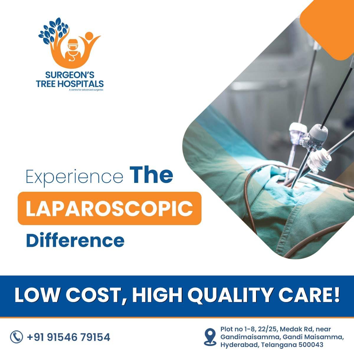 Top Laparoscopic Surgery Hospital Near Me in Hyderabad – Surgeons Tree Hospitals