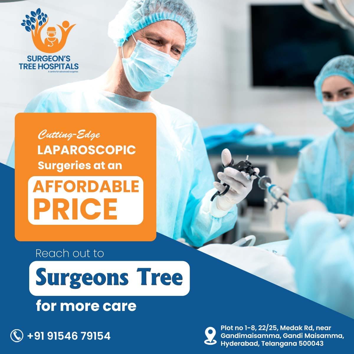 Painless General Surgery Treatment in Hyderabad – Advanced Surgical Care at Surgeons Tree