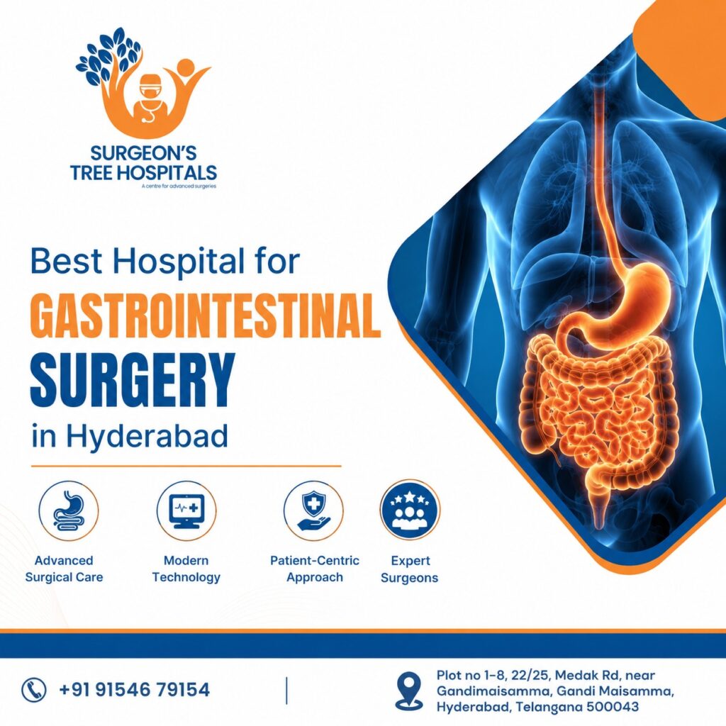 Top Multispecialty Hospital for Gastrointestinal Surgery Hyderabad