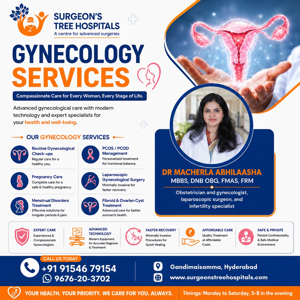 Best Maternity Hospital in Hyderabad | Expert Pregnancy & Delivery Care | Surgeons Tree